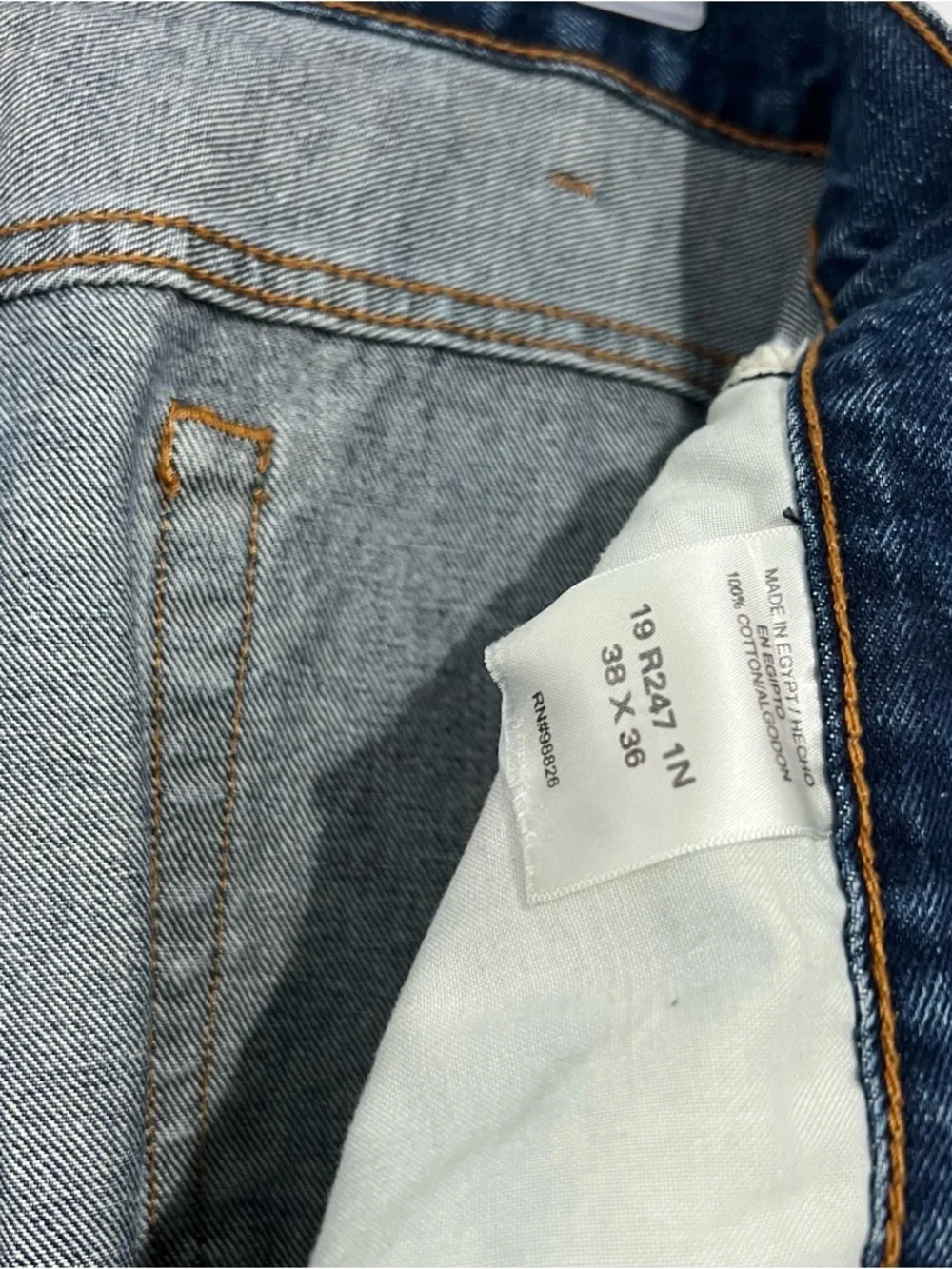 C.E. Schmidt Workwear Men Jeans Big & Tall Classic Straight Leg Blue  38” x36” - Picture 8 of 11